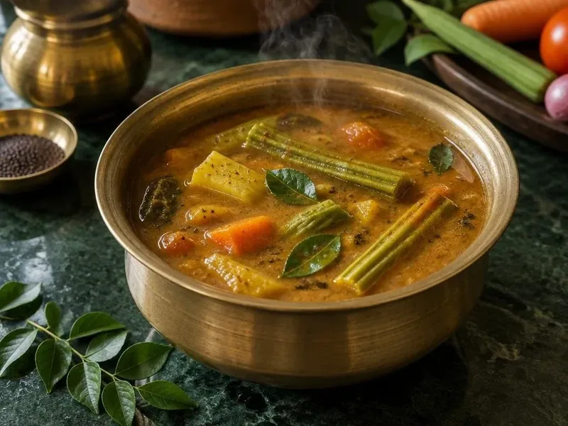 Traditional Sambar made with Appayee Sambar Podi