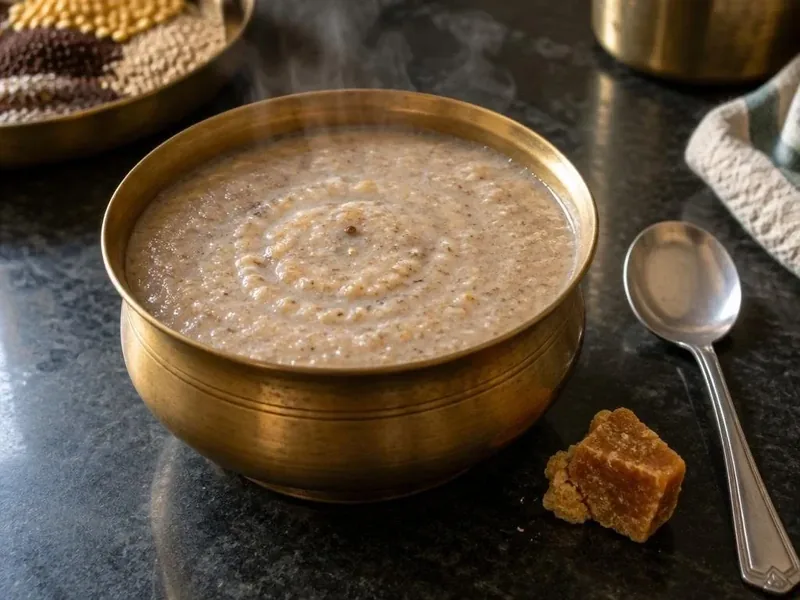 Sathu Maavu Kanji made with Appayee Health Mix