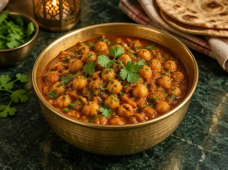 Chana Masala made with Appayee Garam Masala