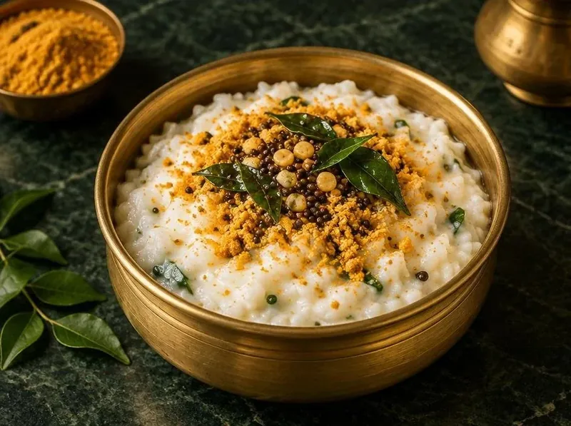 Paruppu Podi Curd Rice made with Appayee Paruppu Podi