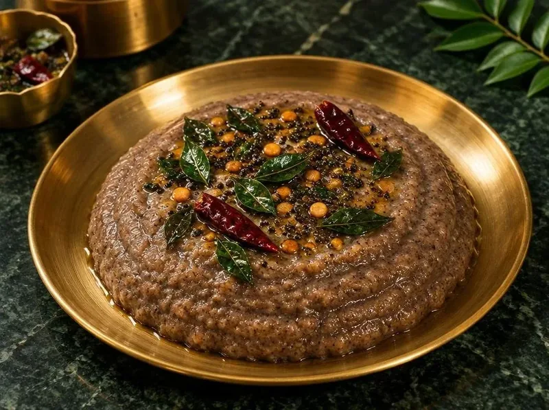 Savoury Ullundu Kali made with Appayee Karuppu Ulundhu Kali Mix