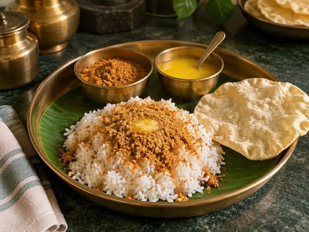 Podi Rice made with Appayee Idli Podi